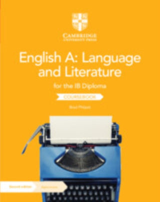 Cover image for 9781009190886 - English a Language and Literature for the Ib Diploma Coursebook + Digital Access 2 Years