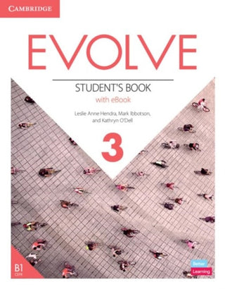 Cover image for 9781009231732 - Evolve Level 3 Student's Book with eBook
