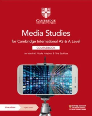 Cover image for 9781009262248 - Cambridge International As & a Level Media Studies Coursebook + Digital Access 2 Years