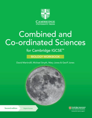 Cover image for 9781009311304 - Cambridge IGCSE™ Combined and Co-ordinated Sciences Biology Workbook with Digital Access (2 Years)