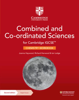 Cover image for 9781009311335 - Cambridge IGCSE™ Combined and Co-ordinated Sciences Chemistry Workbook with Digital Access (2 Years)