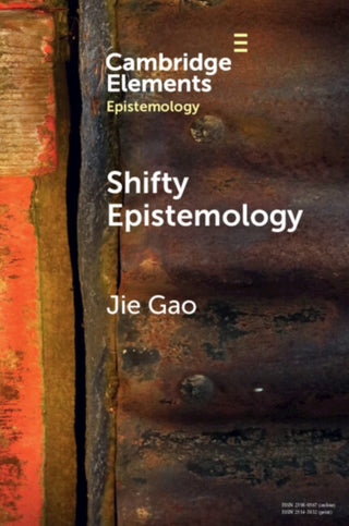Cover image for 9781009472982 - Shifty Epistemology
