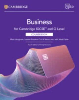 Cover image for 9781009813501 - Cambridge IGCSE™ and O Level Business Coursebook with Digital Access (2 Years)