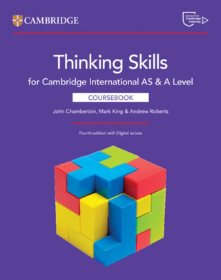 Cover image for 9781009819732 - Cambridge International AS & A Level Thinking Skills Coursebook with Digital Access (2 Years)