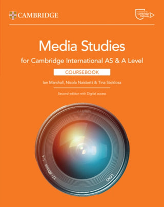 Cover image for 9781009821599 - Cambridge International AS & A Level Media Studies Coursebook with Digital Access (2 Years)