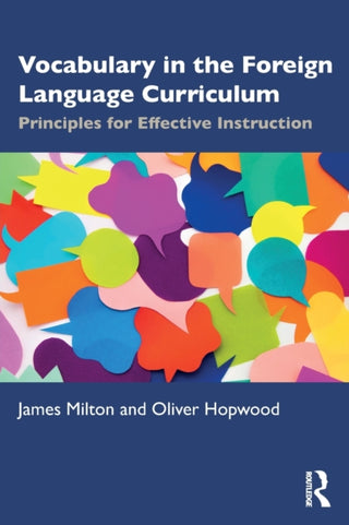 Cover image for 9781032244853 - Vocabulary in the Foreign Language Curriculum