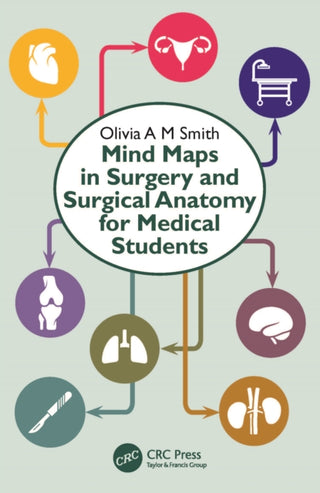 Cover image for 9781032298580 - Mind Maps in Surgery and Surgical Anatomy for Medical Students