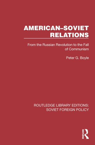 Cover image for 9781032382586 - American-Soviet Relations