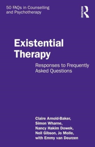 Cover image for 9781032409856 - Existential Therapy