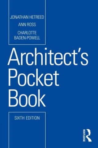 Cover image for 9781032414119 - Architect's Pocket Book