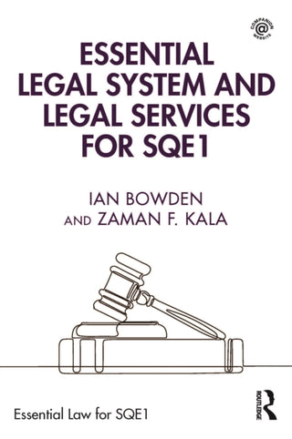 Supplemental image for 9781032564371 - Essential Legal System and Legal Services for SQE1