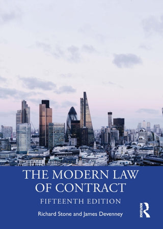 Cover image for 9781032626734 - The Modern Law of Contract