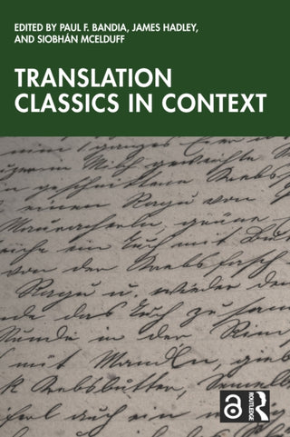 Cover image for 9781032674445 - Translation Classics in Context