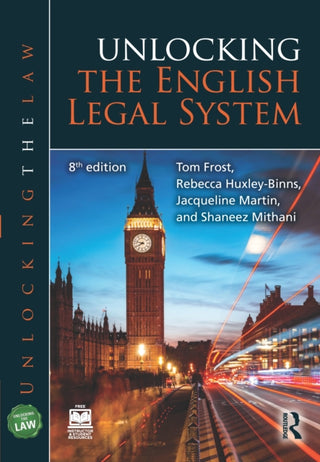 Cover image for 9781032729732 - Unlocking the English Legal System