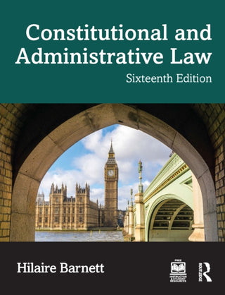 Cover image for 9781032856148 - Constitutional and Administrative Law