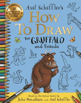 Cover image for 9781035001491 - How to Draw The Gruffalo and Friends