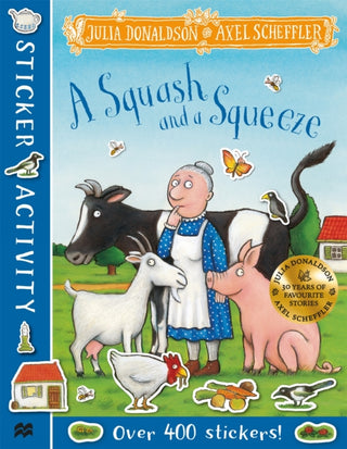 Cover image for 9781035001507 - A Squash and a Squeeze Sticker Book