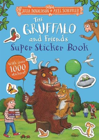 Cover image for 9781035001514 - The Gruffalo and Friends Super Sticker Book