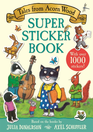 Cover image for 9781035001521 - Tales from Acorn Wood Super Sticker Book