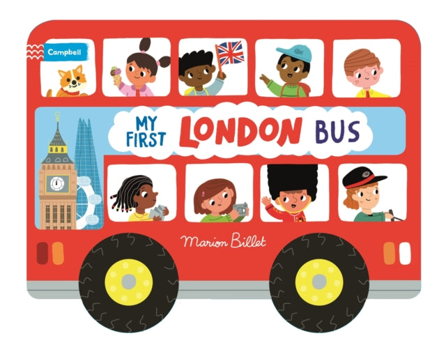 Cover image for 9781035011957 - Whizzy Wheels: My First London Bus