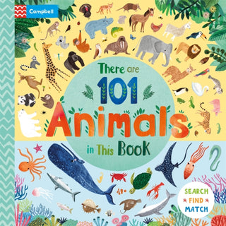 Cover image for 9781035013678 - There Are 101 Animals in This Book