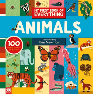 Cover image for 9781035018840 - My First Book of Everything: Animals