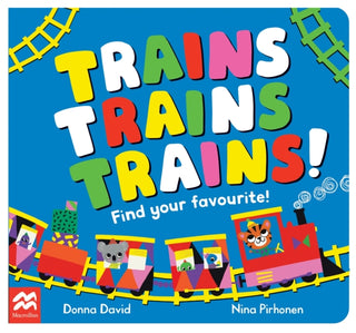 Cover image for 9781035022106 - Trains Trains Trains!