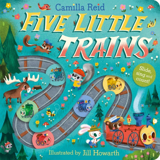 Cover image for 9781035023363 - Five Little Trains