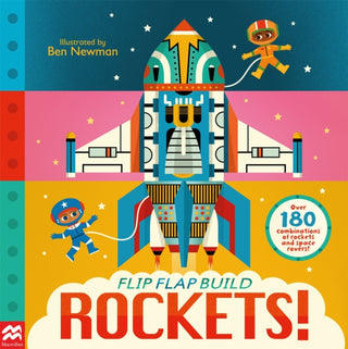 Cover image for 9781035025336 - Flip, Flap, Build: Rockets