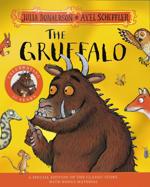 Cover image for 9781035028399 - The Gruffalo 25th Anniversary Edition