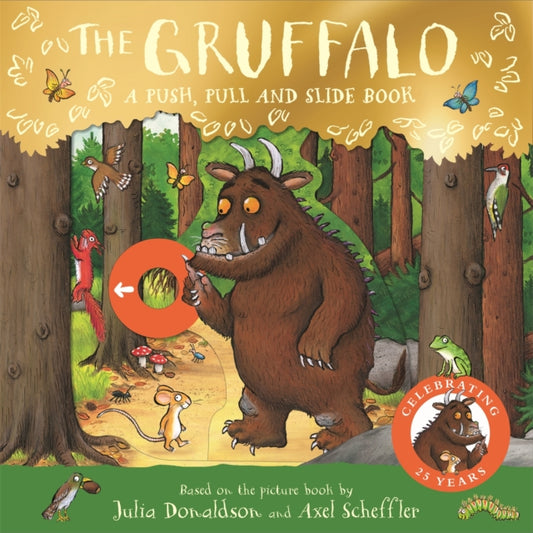 Cover image for 9781035034543 - The Gruffalo: A Push, Pull and Slide Book