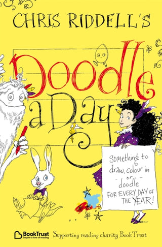 Cover image for 9781035042616 - Chris Riddell's Doodle-a-Day