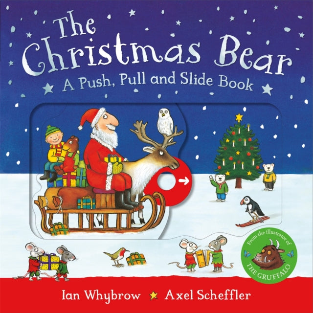 Cover image for 9781035048038 - The Christmas Bear: A Push, Pull and Slide Book