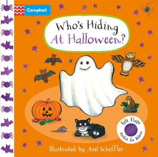 Cover image for 9781035048380 - Who's Hiding At Halloween?