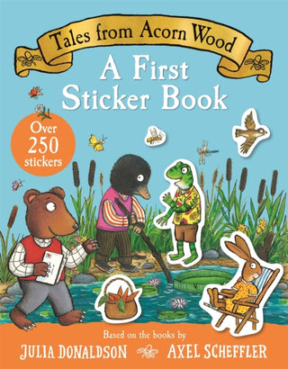 Cover image for 9781035050222 - Tales From Acorn Wood: A First Sticker Book