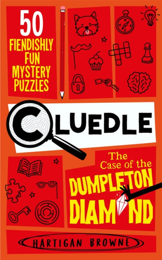 Cover image for 9781035053599 - Cluedle - The Case of the Dumpleton Diamond