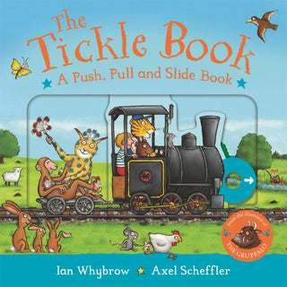Cover image for 9781035053780 - The Tickle Book: A Push Pull and Slide Book