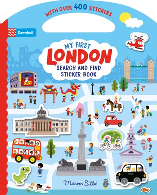 Supplemental image for 9781035055654 - My First Search and Find London Sticker Book
