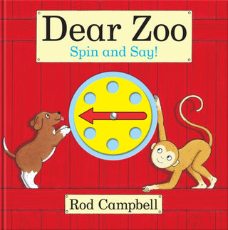 Cover image for 9781035055807 - Dear Zoo Spin and Say!
