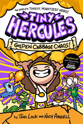 Cover image for 9781035059669 - Tiny Hercules - Golden Cabbage Chaos