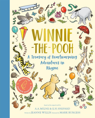 Cover image for 9781035063277 - Winnie-the-Pooh: A Treasury of Heart-warming Adventures in Rhyme
