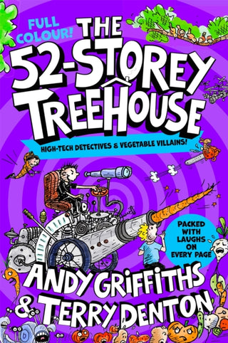 Cover image for 9781035078189 - The 52-Storey Treehouse: Colour Edition!