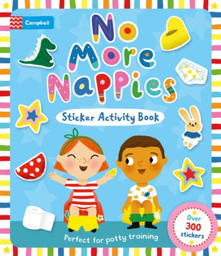 Cover image for 9781035083732 - No More Nappies Sticker Activity Book