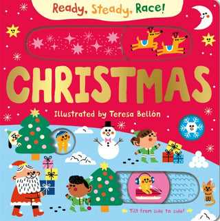 Cover image for 9781035083749 - Ready, Steady, Race! Christmas