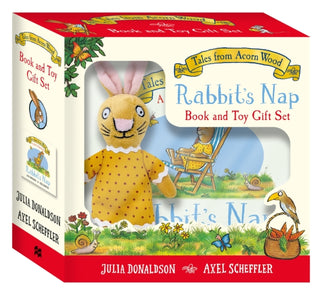 Cover image for 9781035084456 - Tales from Acorn Wood: Rabbit's Nap Book and Toy Gift Set