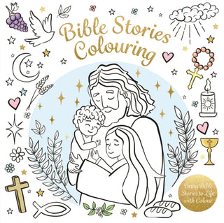 Cover image for 9781035085620 - Bible Stories Colouring