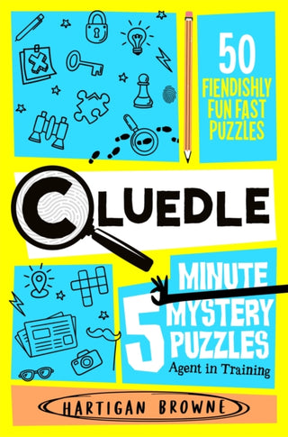 Cover image for 9781035089567 - Cluedle - 5 Minute Mystery Puzzles: Agent in Training