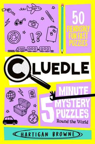 Cover image for 9781035089574 - Cluedle - 5 Minute Mystery Puzzles: Round the World
