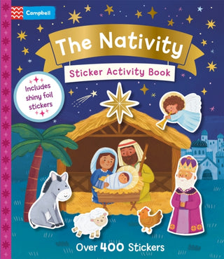 Cover image for 9781035089703 - The Nativity Sticker Activity Book