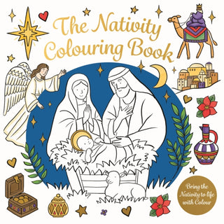 Cover image for 9781035093731 - The Nativity Colouring Book